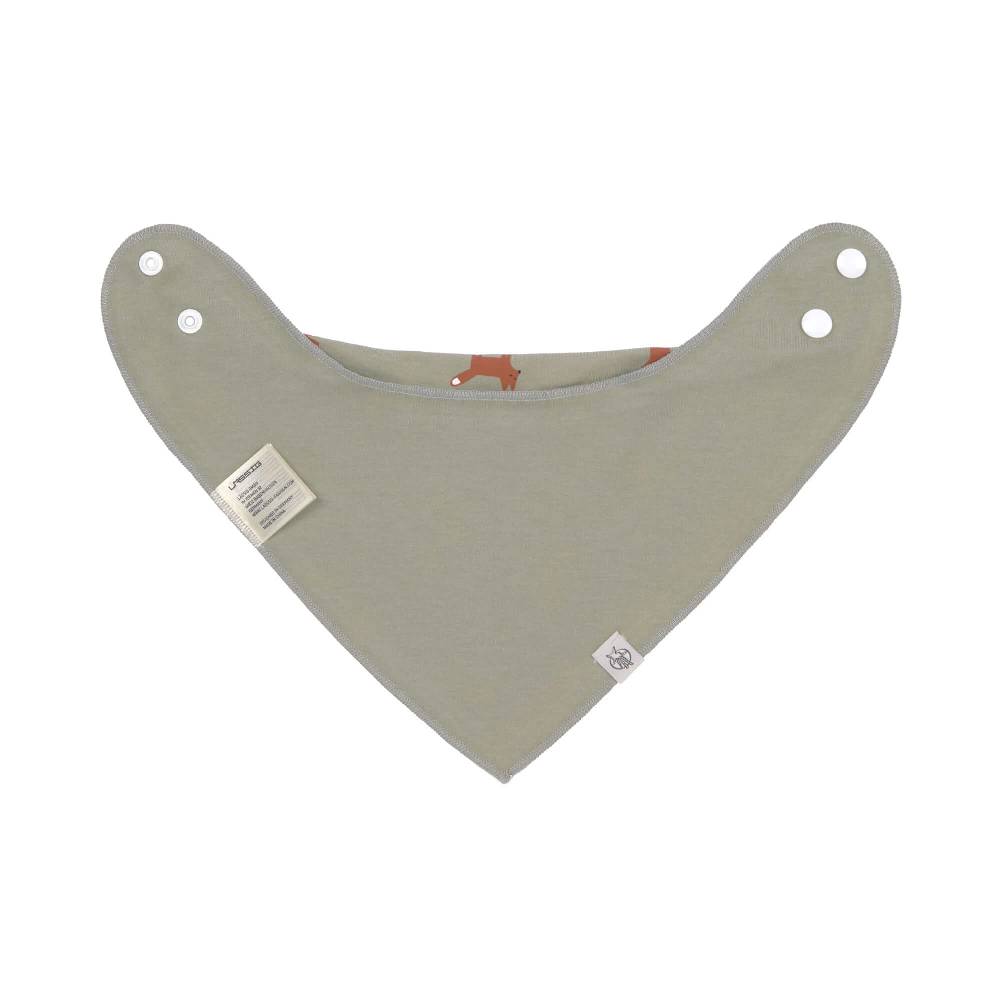 Lässig Dreieckstuch Baby (2 Stk) - Bandana, Little Forest Fuchs Begrenzt auf 3 Tage