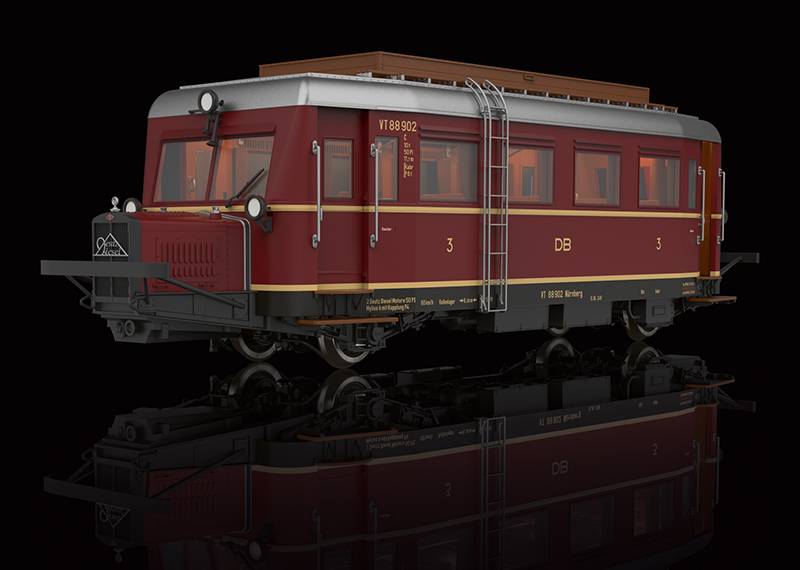 Märklin Dieseltriebwagen Baureihe VT 88.9 - das "Schweineschnäuzchen" Vatertagsangebot