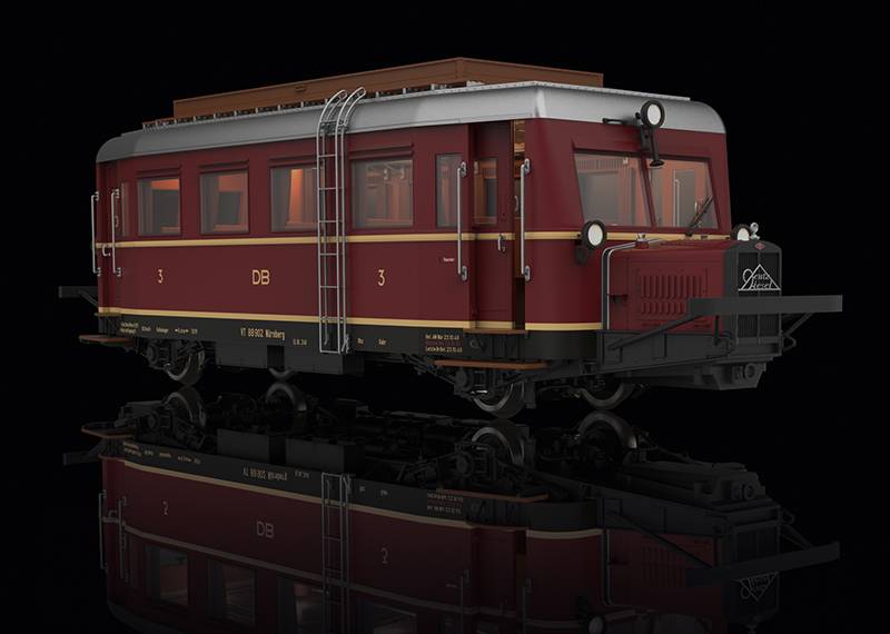 Märklin Dieseltriebwagen Baureihe VT 88.9 - das "Schweineschnäuzchen" Vatertagsangebot