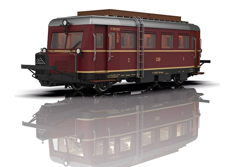Märklin Dieseltriebwagen Baureihe VT 88.9 - das "Schweineschnäuzchen" Vatertagsangebot