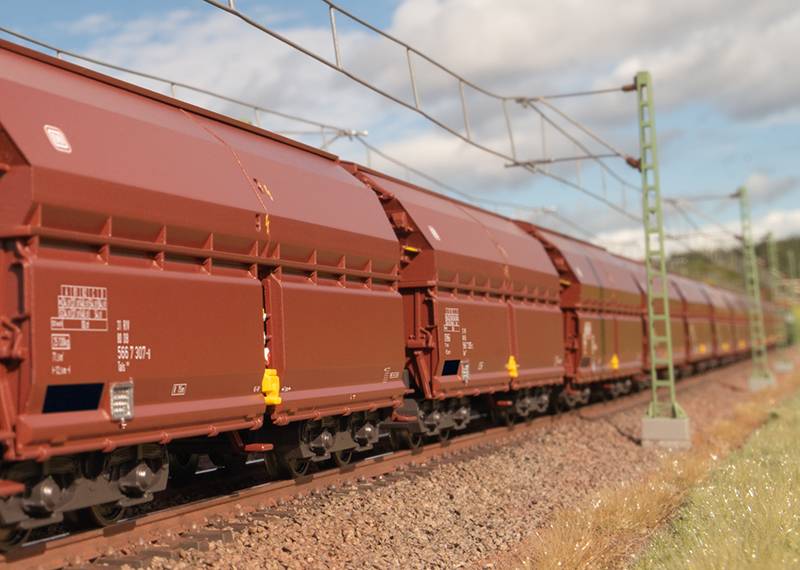 Märklin Display Schwenkdachwagen Bauart Tals 968 Neueste Mode