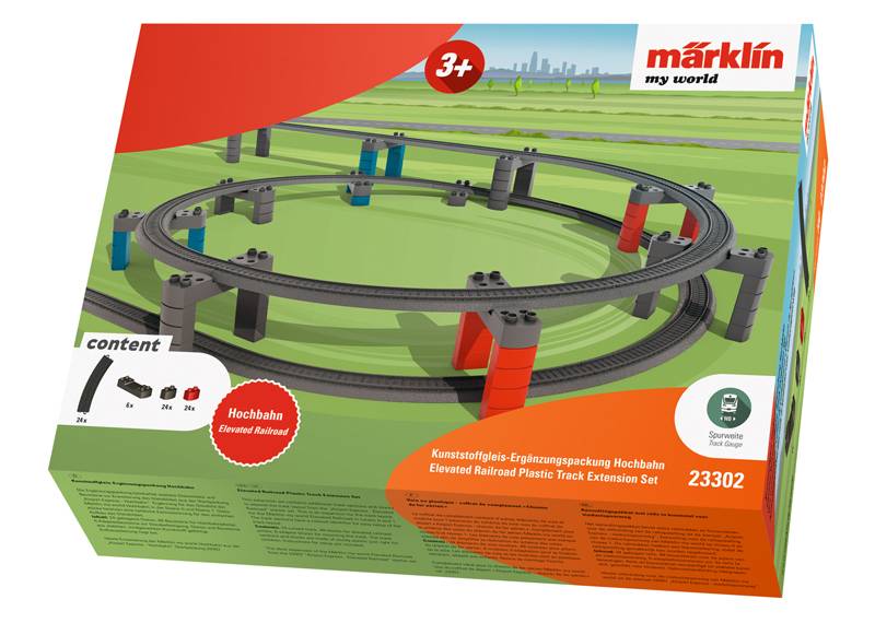 Märklin Märklin my world - Kunststoffgleis-Ergänzungspackung Gleiswendel Exklusivangebot