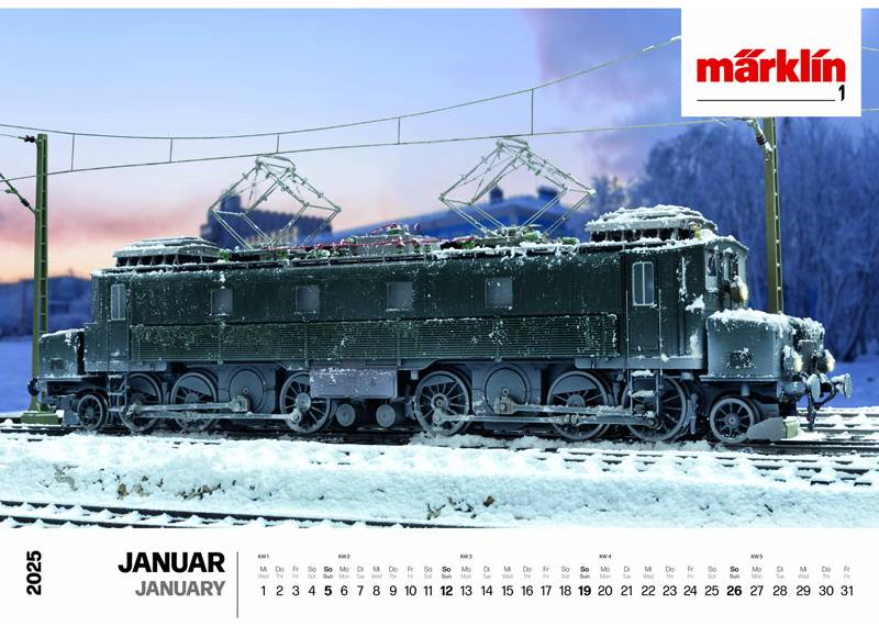 Märklin Märklin-/Trix-Wandkalender 2025 Große Rabatte