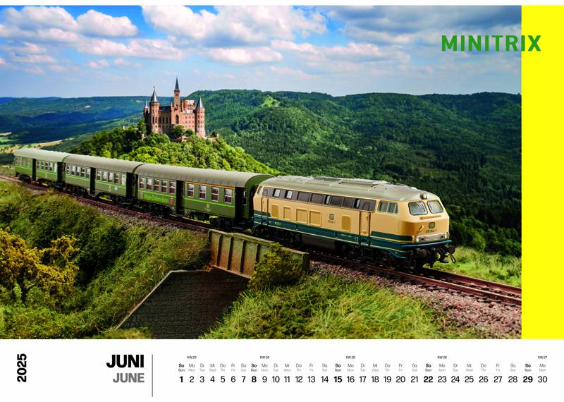Märklin Märklin-/Trix-Wandkalender 2025 Große Rabatte