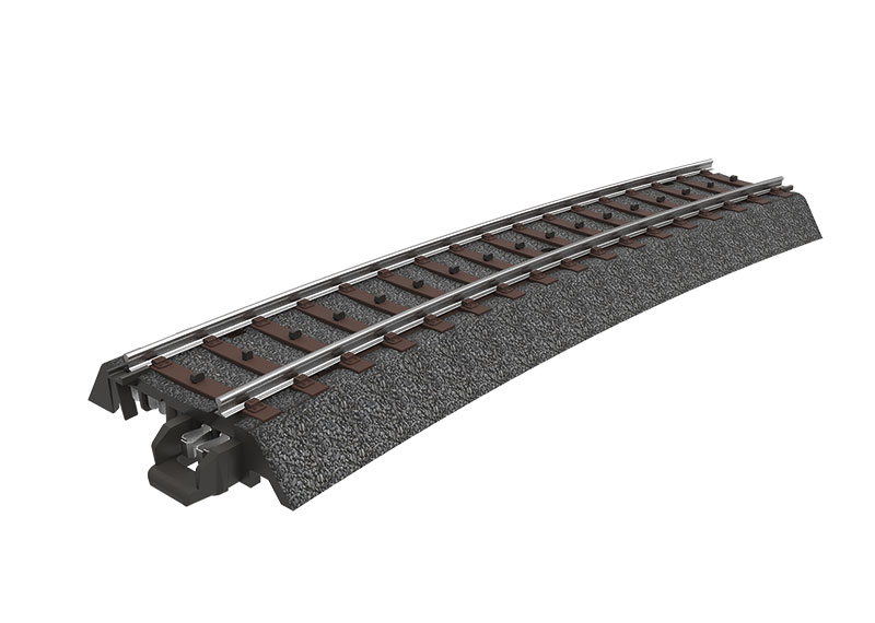 Märklin Märklin Gebogenes C-Gleis Radius R3 = 515 mm / 15° Super Rabatt