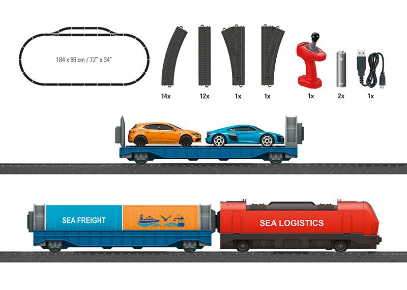 Märklin Märklin my world - Startpackung "Hafenlogistik" Black Friday Preise