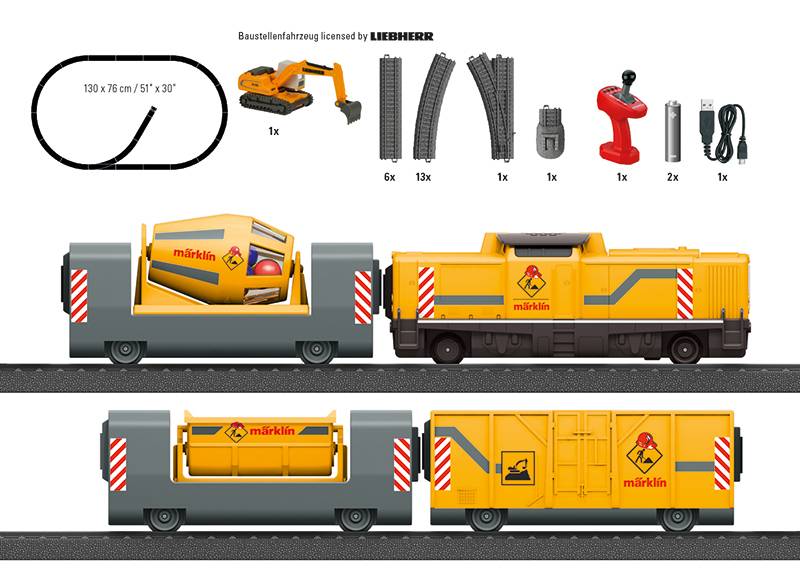Märklin Märklin my world - Startpackung "Baustelle" zollfrei
