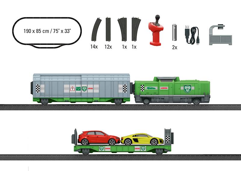 Märklin Märklin my world - Startpackung "Autotransport" 50% Rabatt für begrenzte Zeit