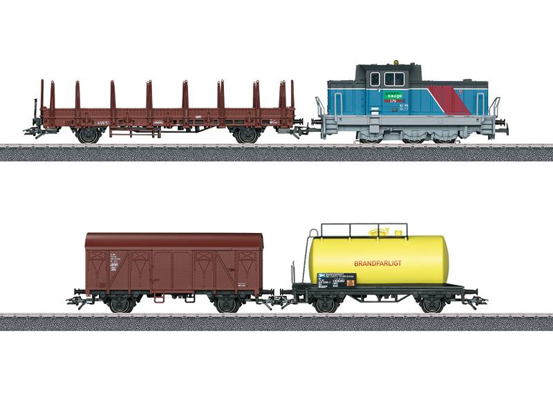 Märklin Digital-Startpackung "Schwedischer Güterzug Epoche VI" Auslauf