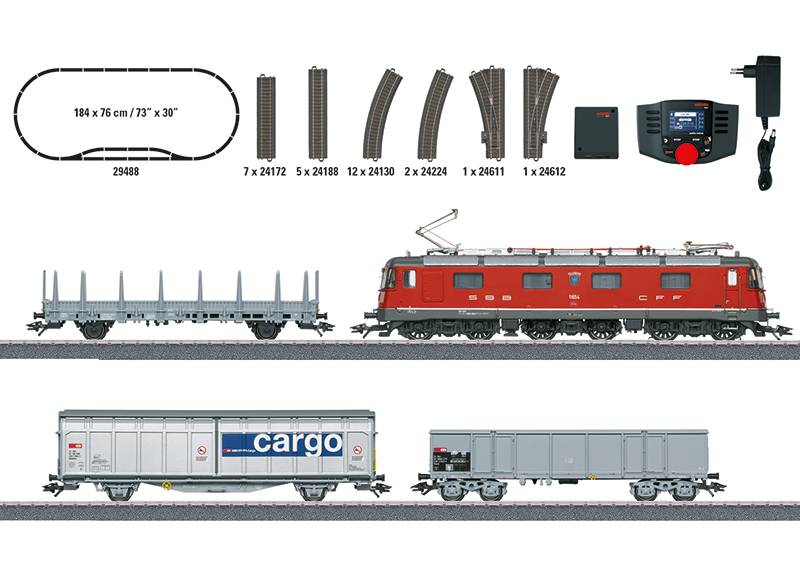 Märklin Digital-Startpackung "Schweizer Güterzug mit Re 620" Angebote