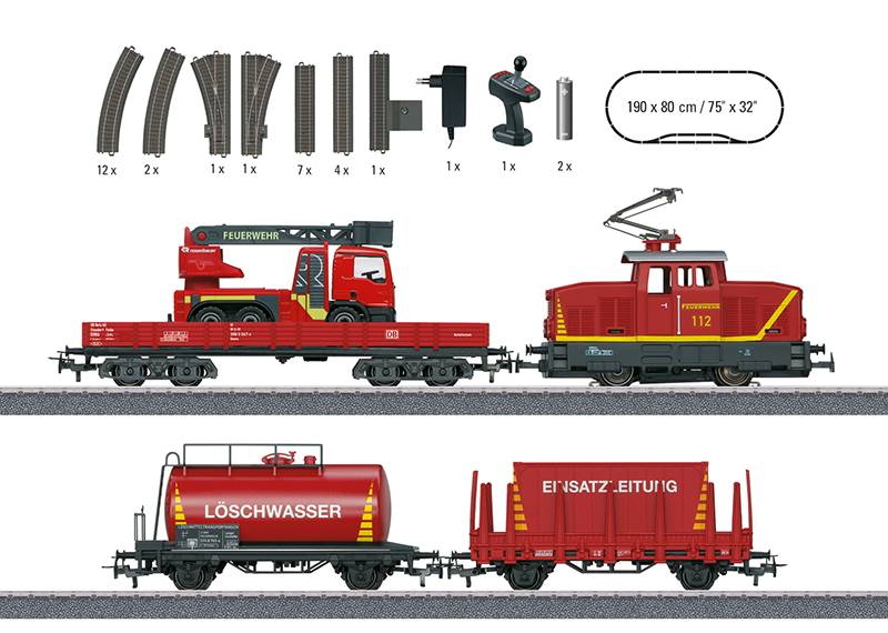 Märklin Märklin Start up - Startpackung "Feuerwehr" für Kinder ab 6 Jahren Hotsell