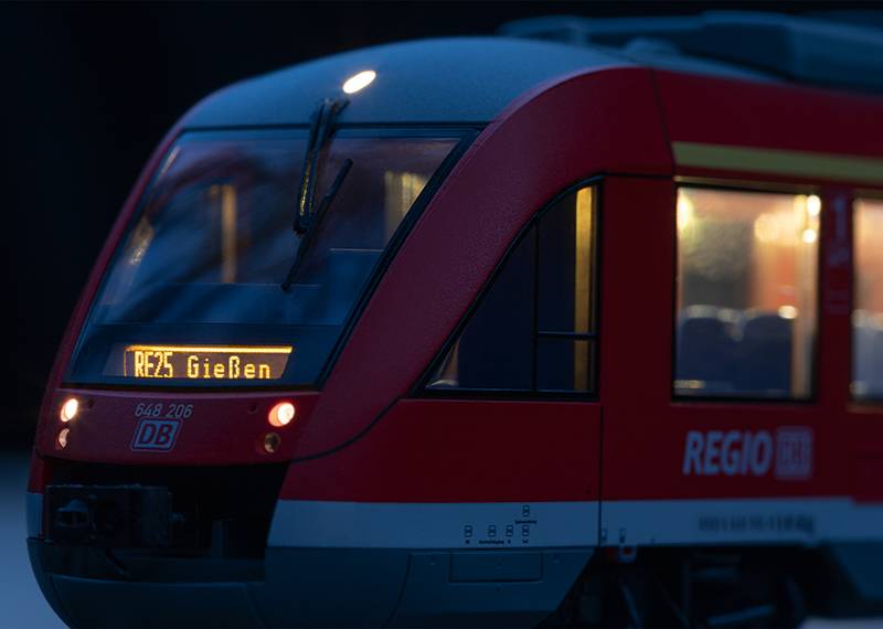Märklin Nahverkehrs-Dieseltriebwagen Baureihe 648.2 Lagerräumung