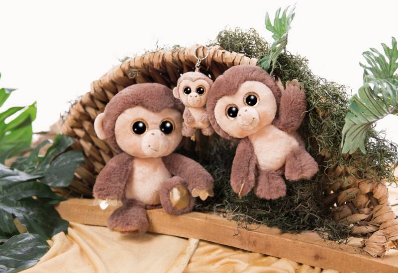 NICI GLUBSCHIS Kuscheltier Affe Hobson Begrenztes Angebot