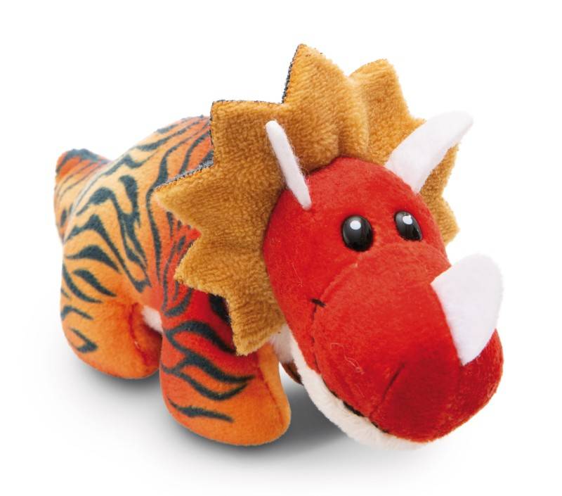 NICI Kuscheltier Dino Cerastupsy mit Loop NICI GREEN Weihnachtsangebot