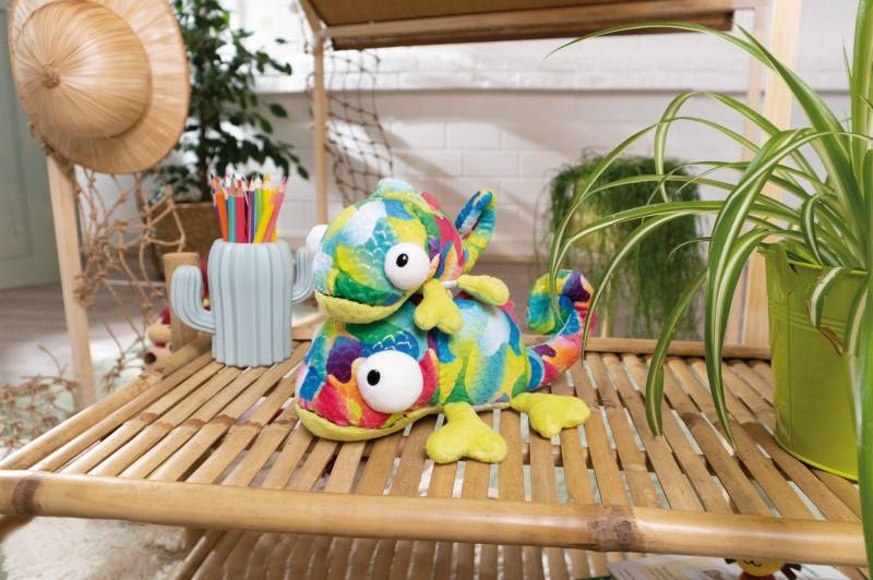 NICI Liegendes Kuscheltier Chamäleon Candymon NICI GREEN Letzte 3 Tage