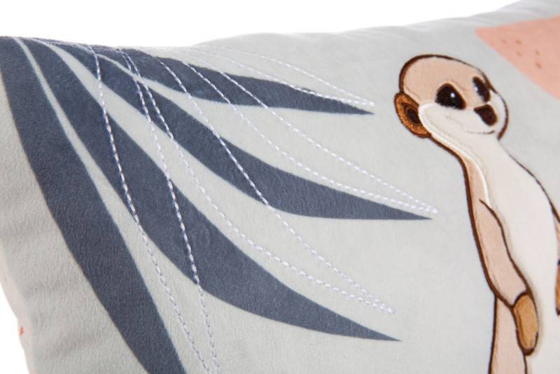 NICI Rechteckiges Kissen Erdmännchen NICI GREEN Flash Sale