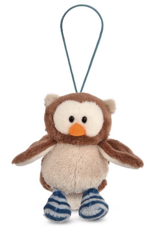 NICI Wendekuscheltier Eule Oscar blau mit Loop NICI GREEN Cyber Monday