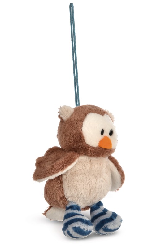 NICI Wendekuscheltier Eule Oscar blau mit Loop NICI GREEN Cyber Monday