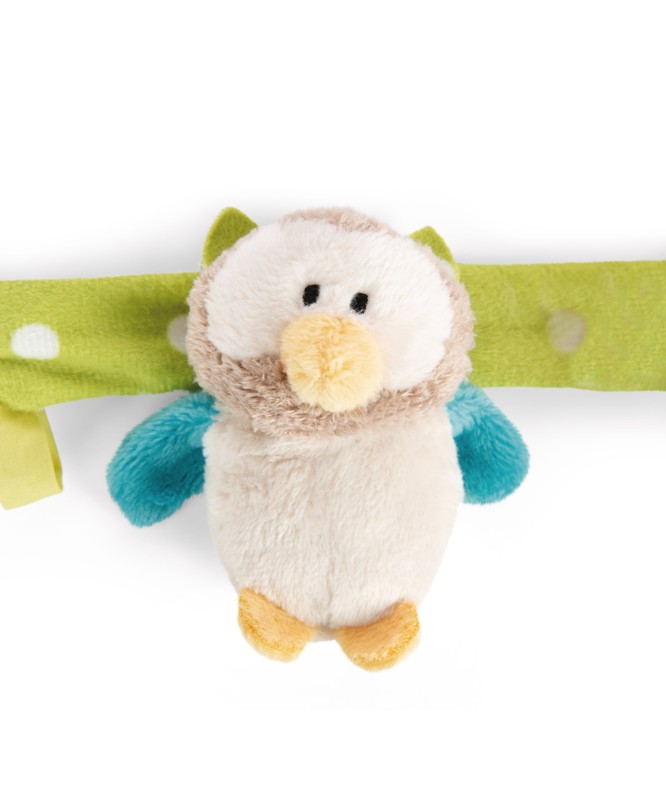 NICI Kinderwagenkette Hase und Eule Neueste Mode