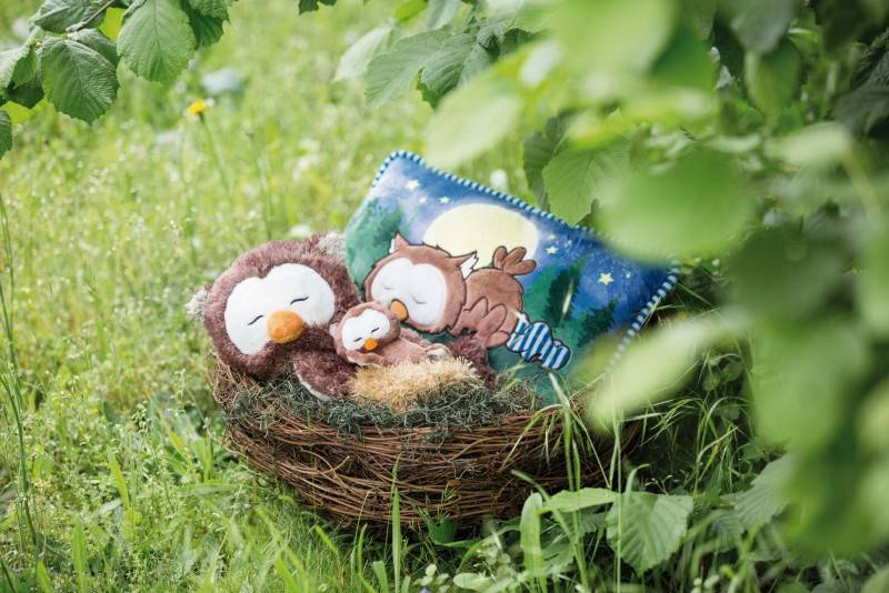 NICI Liegendes Kuscheltier Eule Oscar Exklusive Angebote