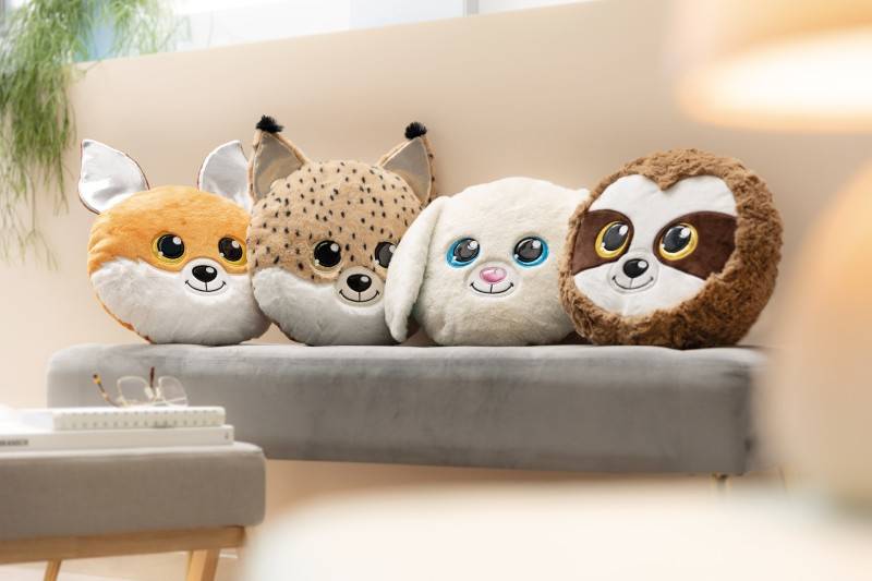 NICI GLUBSCHIS Figürliches Kissen Fuchs Runizzi 50% Rabatt mit kostenlosem Versand