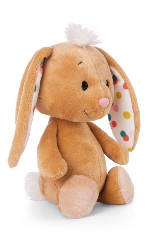 NICI Kuscheltier Hase Happy Rabbits hellbraun 20cm NICI GREEN im Angebot