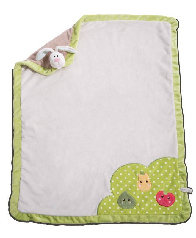 NICI Baby Kuscheldecke mit Schmuse-Hase Blitzverkäufe