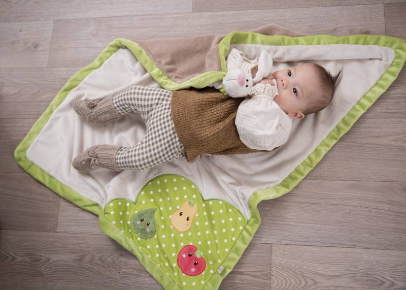 NICI Baby Kuscheldecke mit Schmuse-Hase Blitzverkäufe