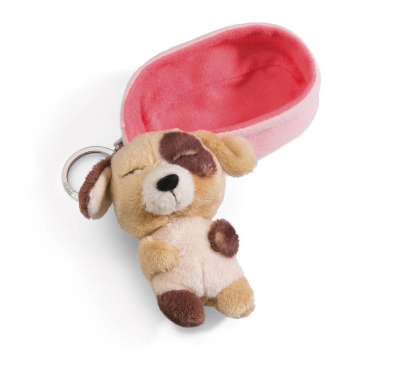 NICI Schlüsselanhänger Sleeping Pets Hund dreifarbig Cyber Monday