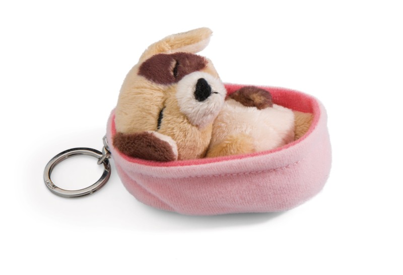 NICI Schlüsselanhänger Sleeping Pets Hund dreifarbig Cyber Monday