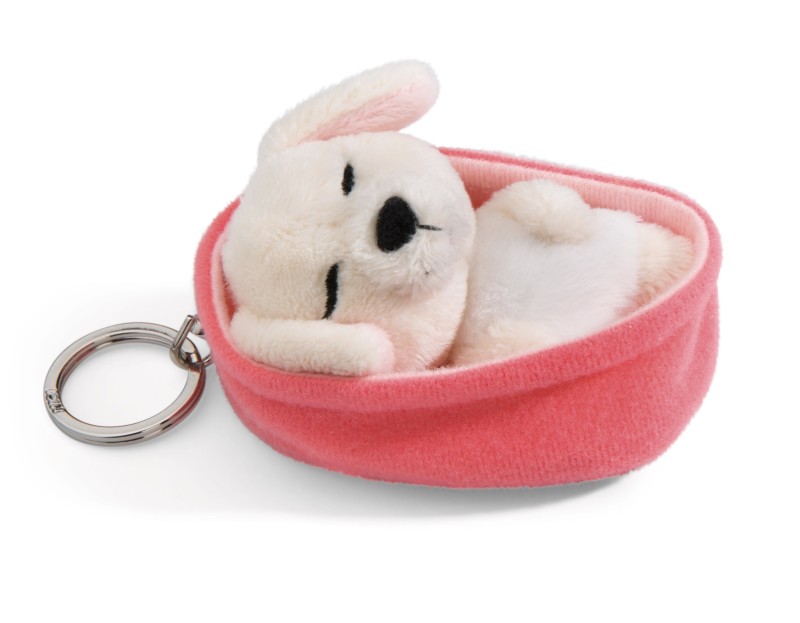 NICI Schlüsselanhänger Sleeping Pets Hund creme Muttertagsangebot