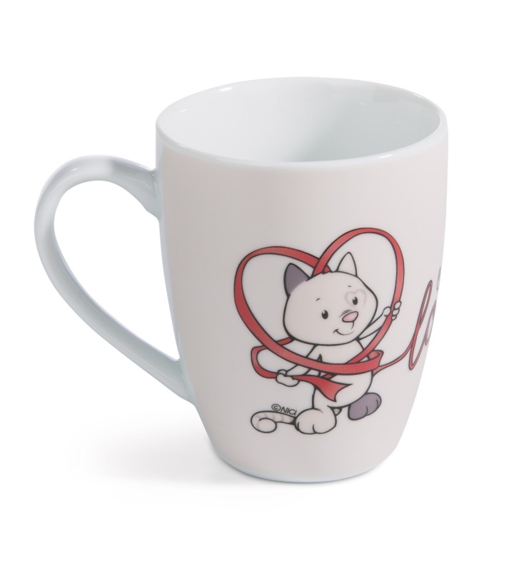 NICI Tasse Katze "Celebrate Love" Sonderangebot der Fabrik