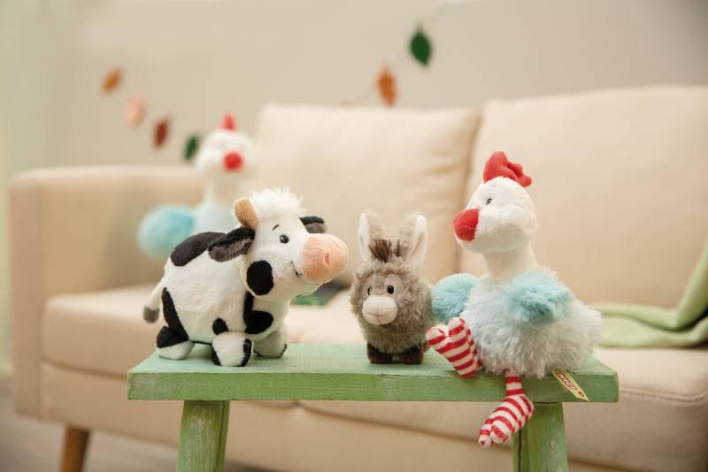 NICI Kuscheltier Kuh Cowluna stehend NICI Green Verkauf