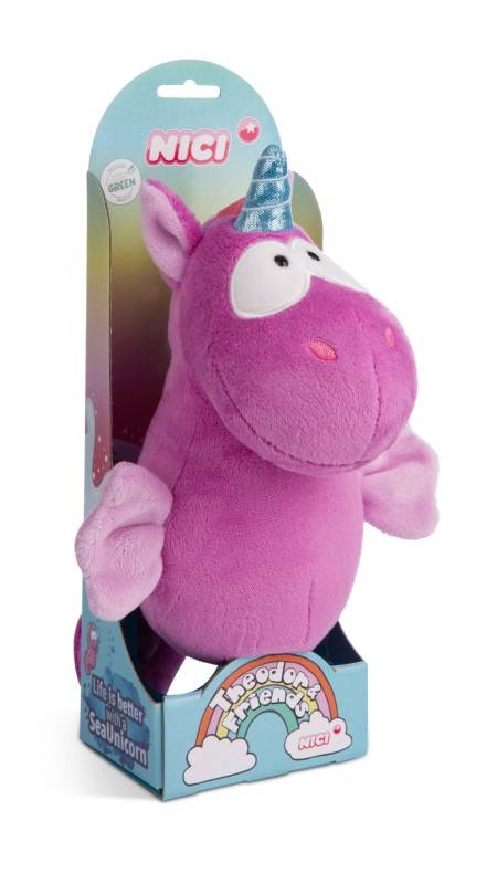 NICI Stehendes Kuscheltier Seepferdchen Laguna Rainbow NICI GREEN Black Friday