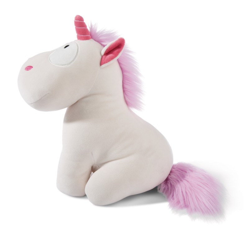 NICI Sitzendes Kuscheltier Einhorn Theodor soft Kauf eins, bekomm eins gratis