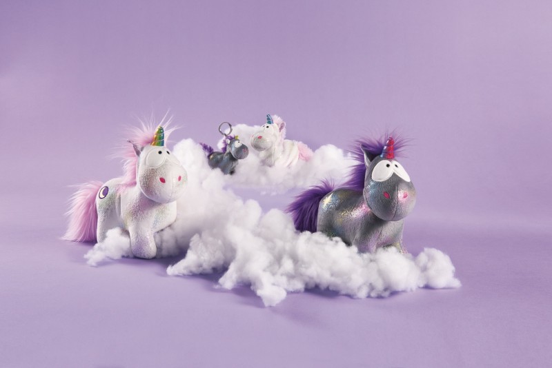 NICI Schlüsselanhänger Einhorn Star Bringer NICI GREEN Kostenlose Rückgabe