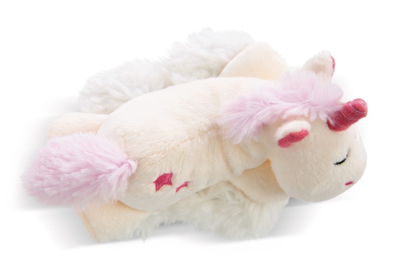 NICI Liegendes Kuscheltier Schlafeinhorn Theodor auf Wolke NICI GREEN Letzter Tag