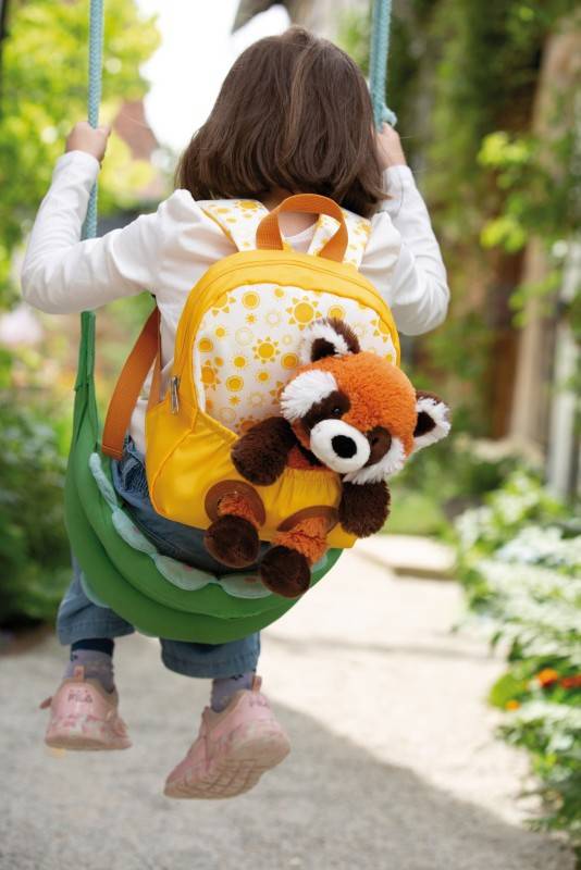 NICI Rucksack mit Roter Panda Plüschtier Discount Store für neue Produkte