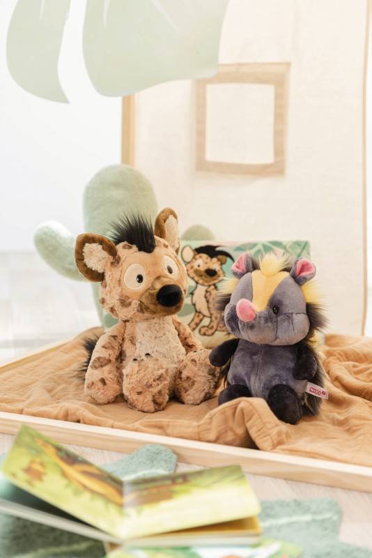 NICI Kuscheltier Hyäne Helgi NICI GREEN Fabrikpreis