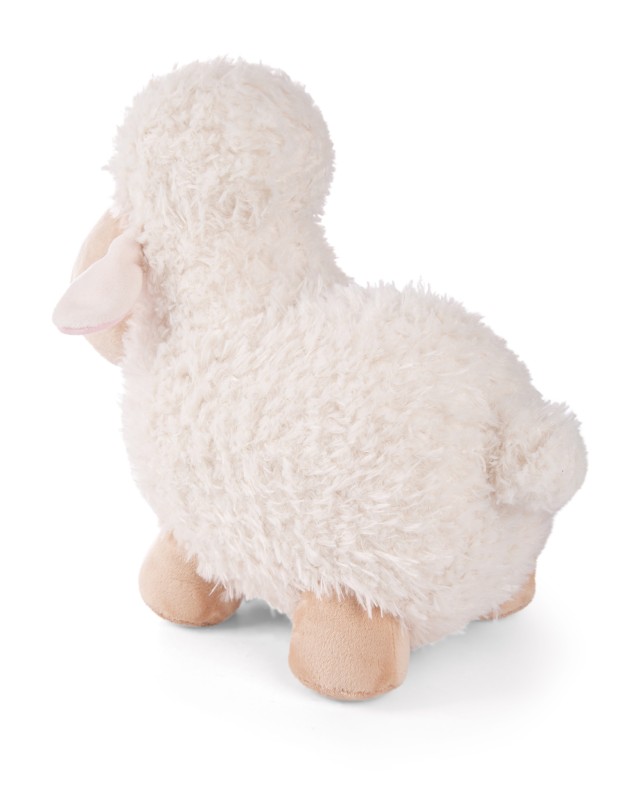 NICI Stehendes Kuscheltier Schaf weiß NICI GREEN Lagerräumung