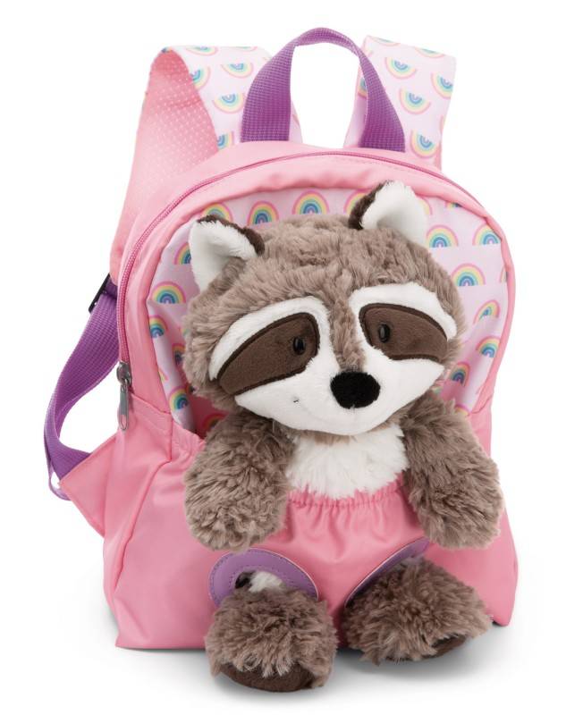 NICI Rucksack mit Waschbär Plüschtier Hotsell