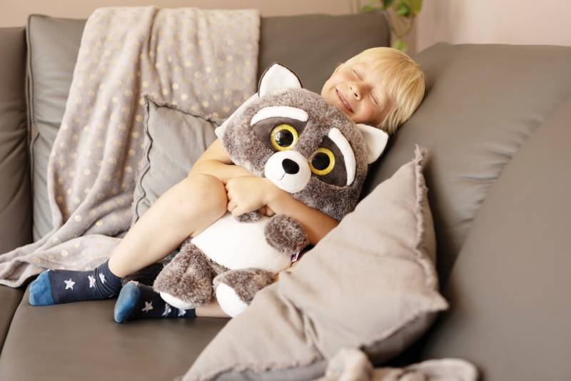 NICI GLUBSCHIS Kuscheltier Waschbär Clooney 45cm Meist gekauft