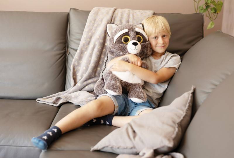 NICI GLUBSCHIS Kuscheltier Waschbär Clooney 45cm Meist gekauft