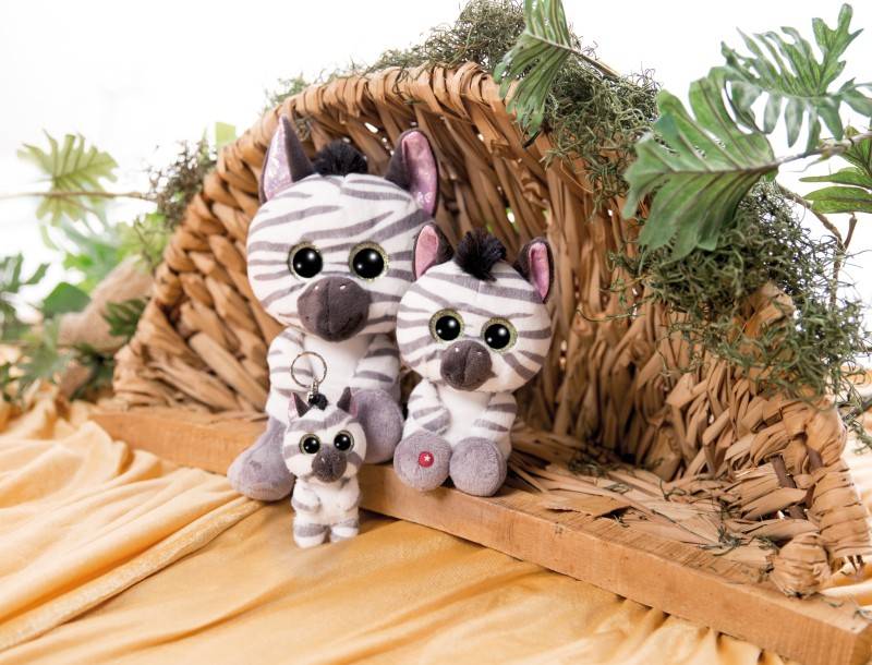 NICI GLUBSCHIS Kuschelteir Zebra Mankalita Versandkostenfrei