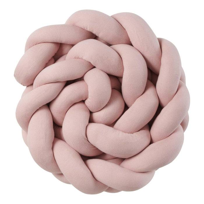 Nordic Coast Company Bettschlange geflochten Rosa Strick XL Online Shopping