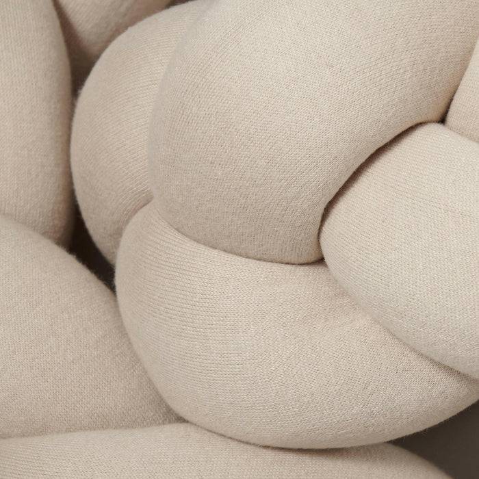 Nordic Coast Company Bettschlange geflochten Sand Strick XL Black Friday