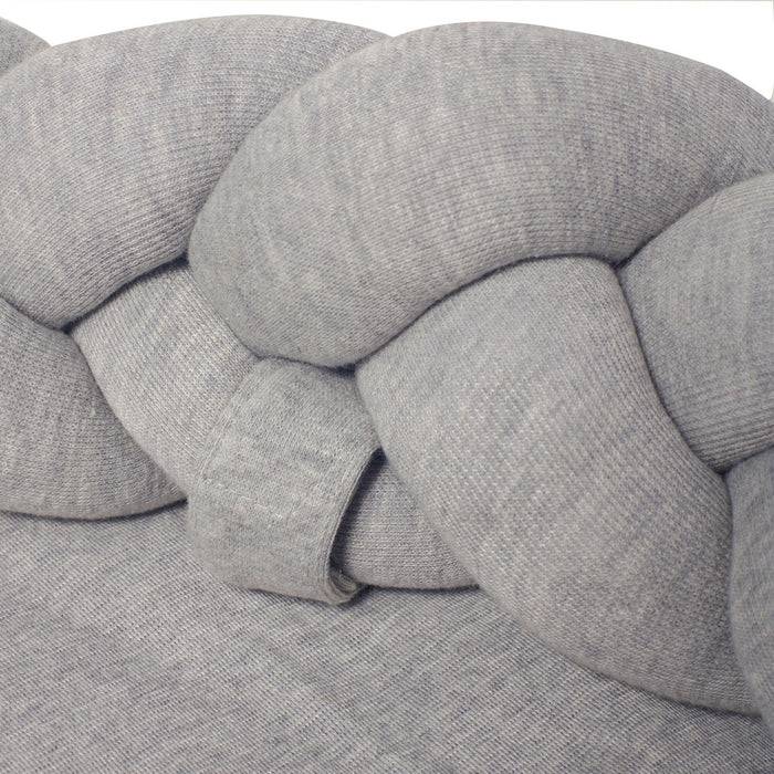 Nordic Coast Company Baby Nest geflochten Grau Muttertagsangebot