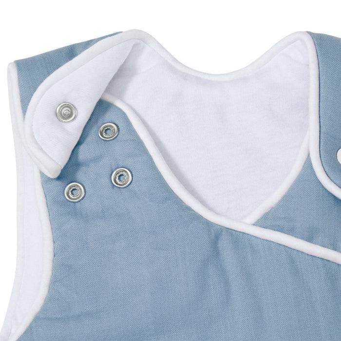 Nordic Coast Company Baby Schlafsack Blau Grau Heißer Verkauf