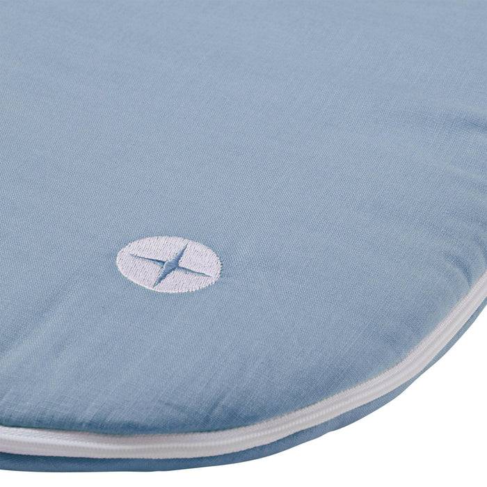 Nordic Coast Company Baby Schlafsack Blau Grau Heißer Verkauf