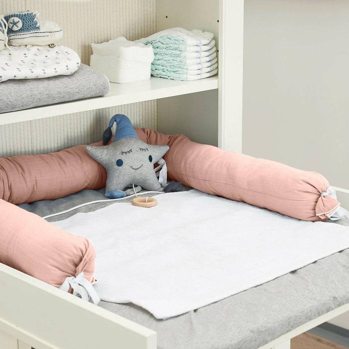 Nordic Coast Company Bettschlange Rosa Blitzangebot